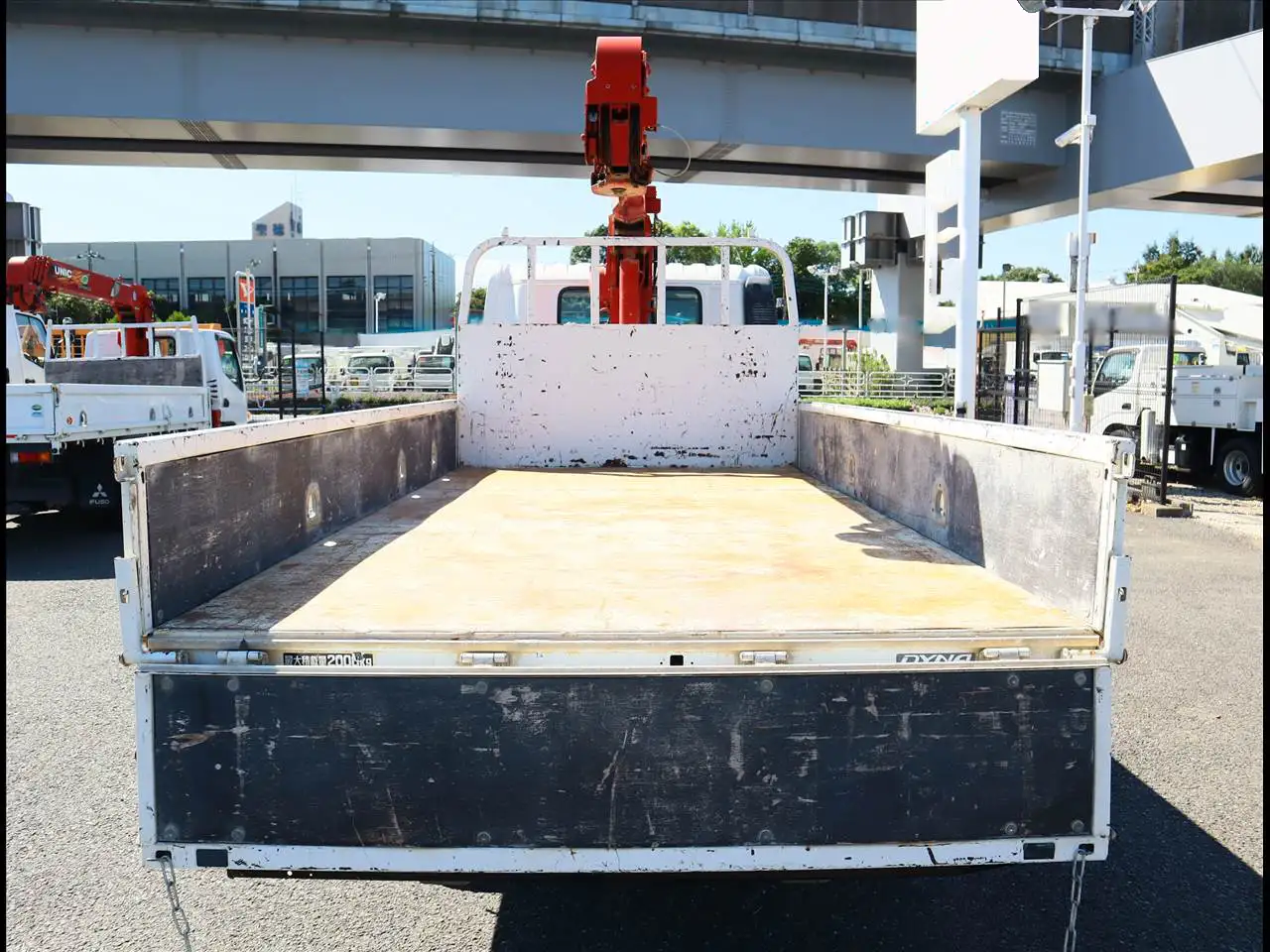 トヨタ ダイナ 小型 クレーン付 床鉄板 3段の中古トラック画像6