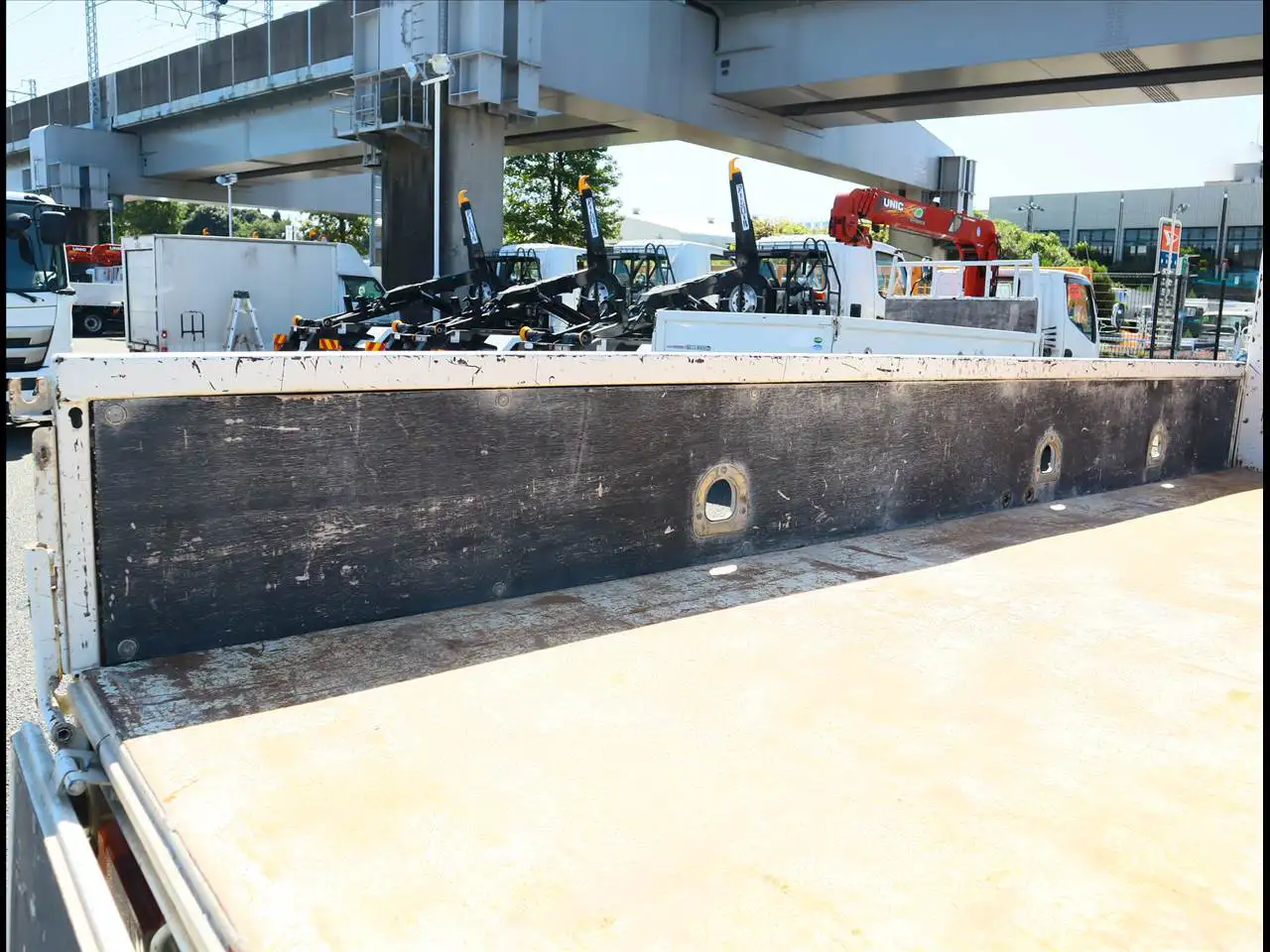 トヨタ ダイナ 小型 クレーン付 床鉄板 3段の中古トラック画像9