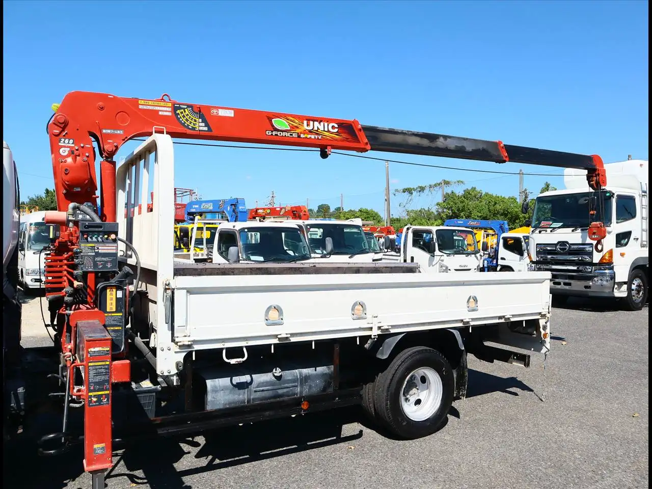 トヨタ ダイナ 小型 クレーン付 床鉄板 3段の中古トラック画像5
