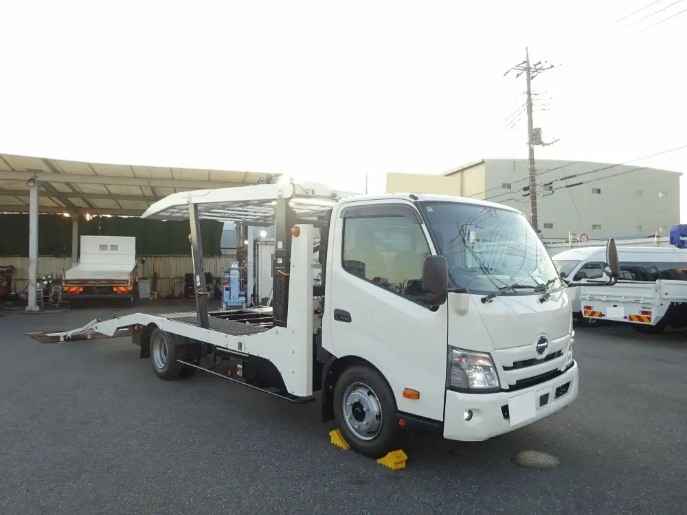 日野 デュトロ 小型 車両重機運搬 ラジコン ウインチの中古トラック画像3