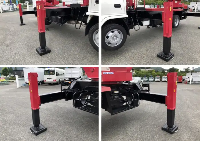 いすゞ エルフ 小型 高所・建柱車 高所作業車 PB-NKR81Nの中古トラック画像10