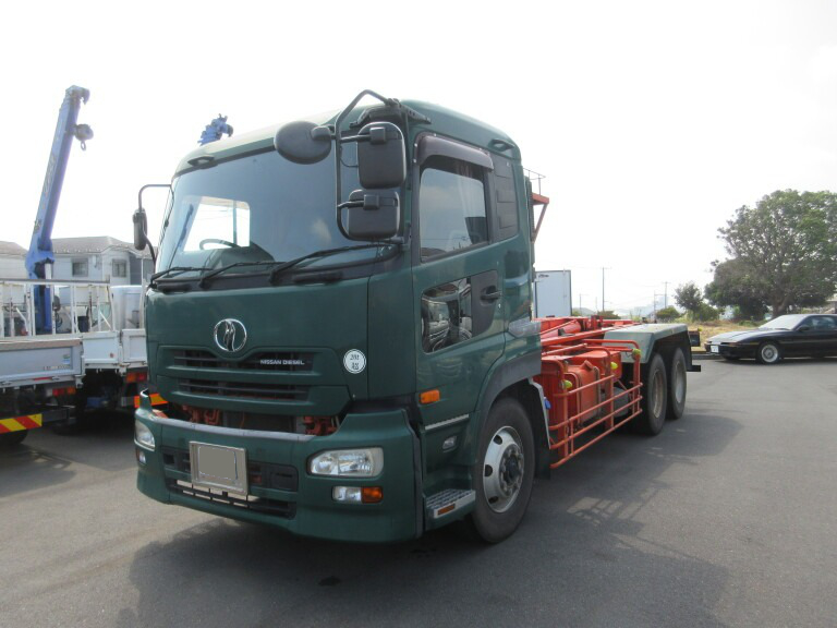 日産UD クオン 大型 アームロール ツインホイスト エアサス の中古トラック【車両No.196904】