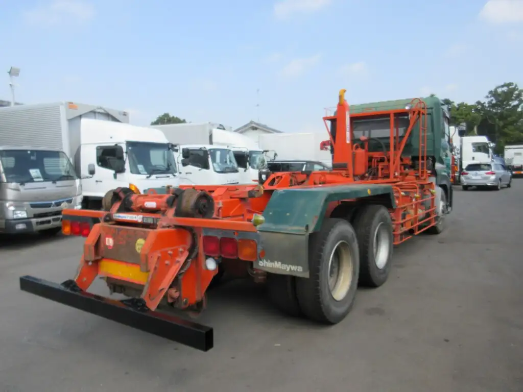 日産UD クオン 大型 アームロール ツインホイスト エアサスの中古トラック画像3