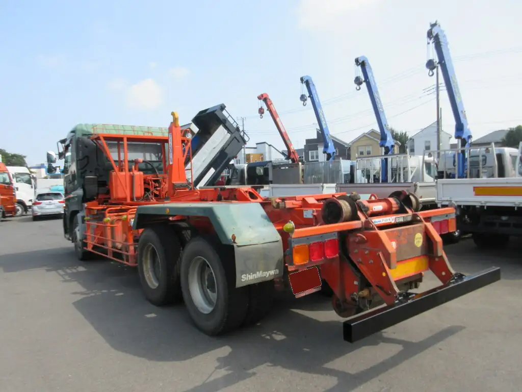 日産UD クオン 大型 アームロール ツインホイスト エアサスの中古トラック画像5