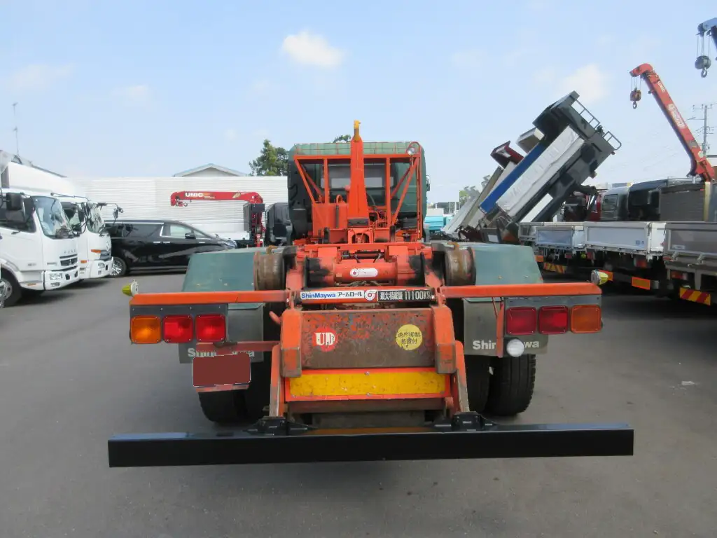 日産UD クオン 大型 アームロール ツインホイスト エアサスの中古トラック画像4