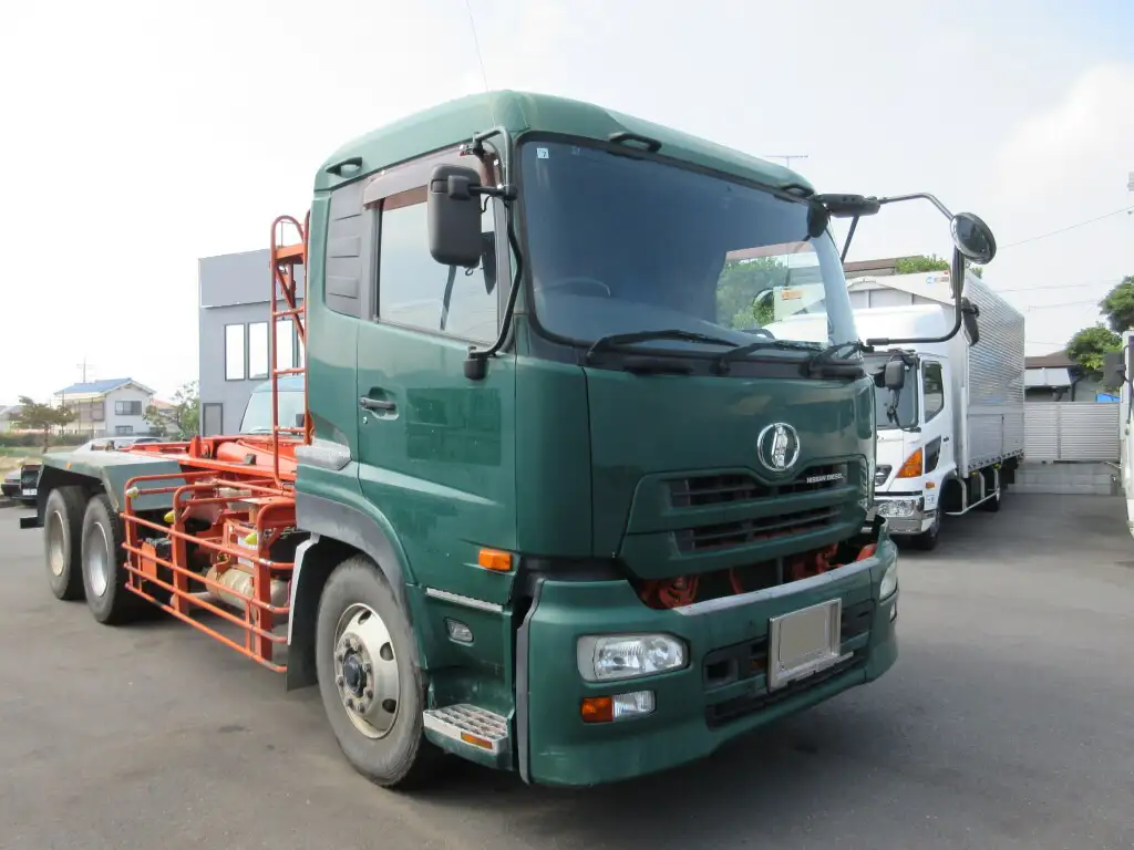 日産UD クオン 大型 アームロール ツインホイスト エアサスの中古トラック画像2