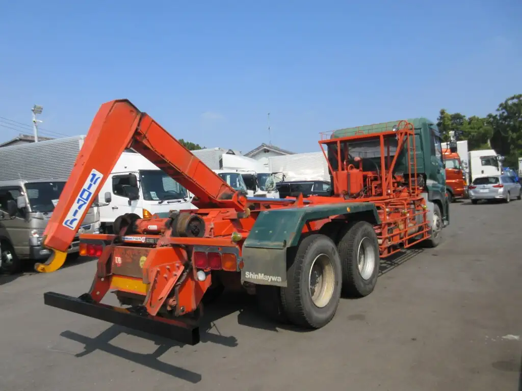 日産UD クオン 大型 アームロール ツインホイスト エアサスの中古トラック画像7