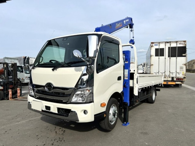 日野 デュトロ 小型 車両重機運搬 セルフローダー