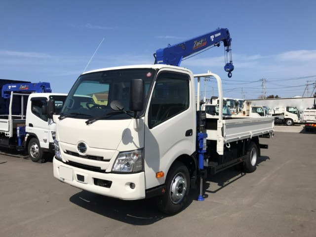 日野 デュトロ 小型 クレーン付 ワイドロング