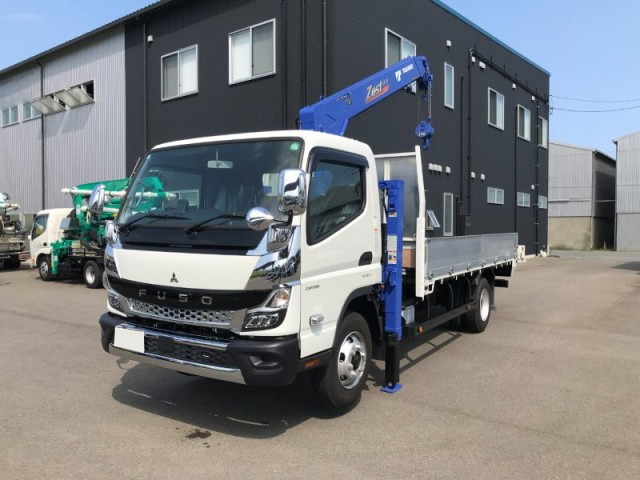 三菱 キャンター 小型 車両重機運搬 セルフローダー