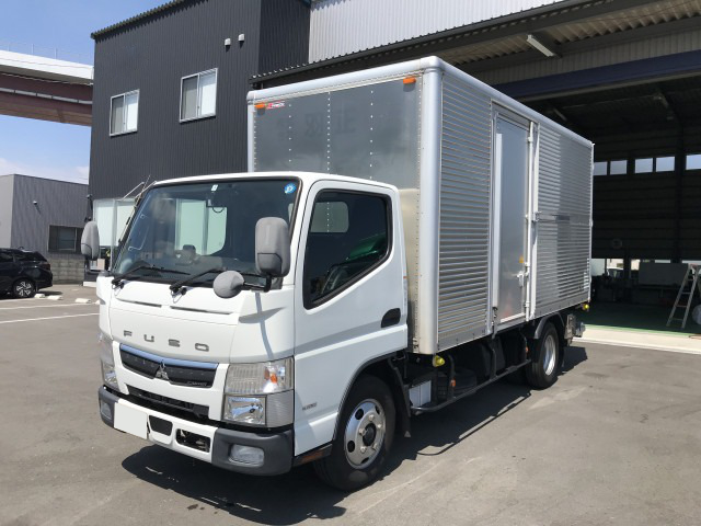 三菱 キャンター 小型 アルミバン 標準ロング