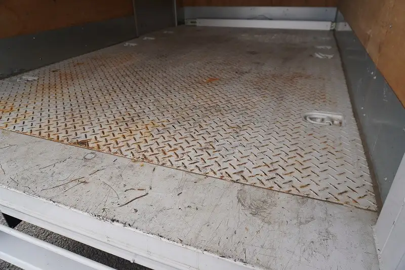 三菱 キャンター 小型 アルミバン パワーゲート サイドドアの中古トラック画像6