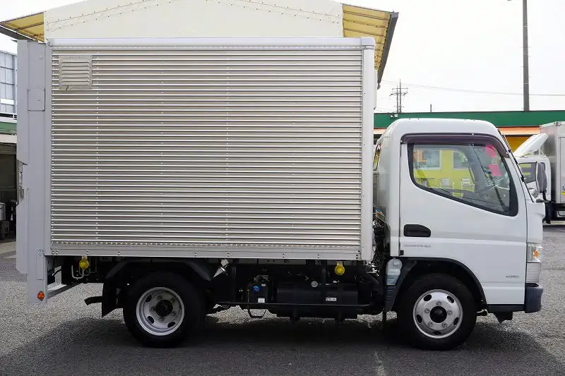 三菱 キャンター 小型 アルミバン パワーゲート サイドドアの中古トラック画像2
