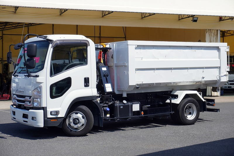 いすゞ フォワード 中型/増トン アームロール コンテナ付き ツインホイスト の中古トラック【車両No.196865】