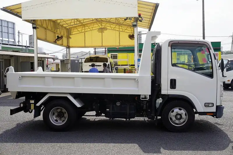 いすゞ エルフ 小型 ダンプ ローダー 強化の中古トラック画像2