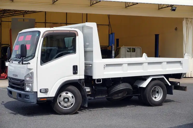 いすゞ エルフ 小型 ダンプ ローダー 強化 の中古トラック【車両No.196900】
