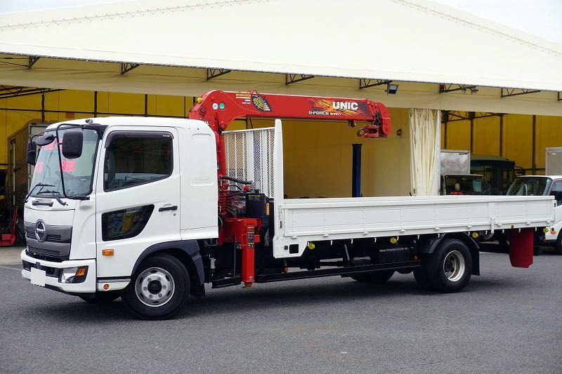 日野 レンジャー 中型/増トン クレーン付 4段 ラジコン の中古トラック【車両No.196891】