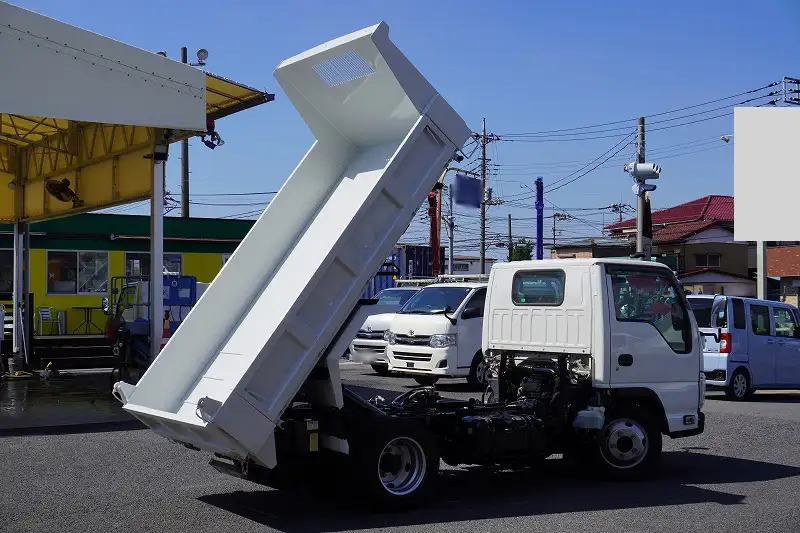 いすゞ エルフ 小型 ダンプ ローダー 強化の中古トラック画像4