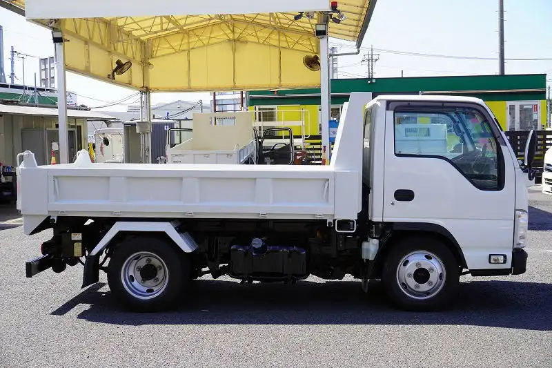 いすゞ エルフ 小型 ダンプ ローダー 強化の中古トラック画像2