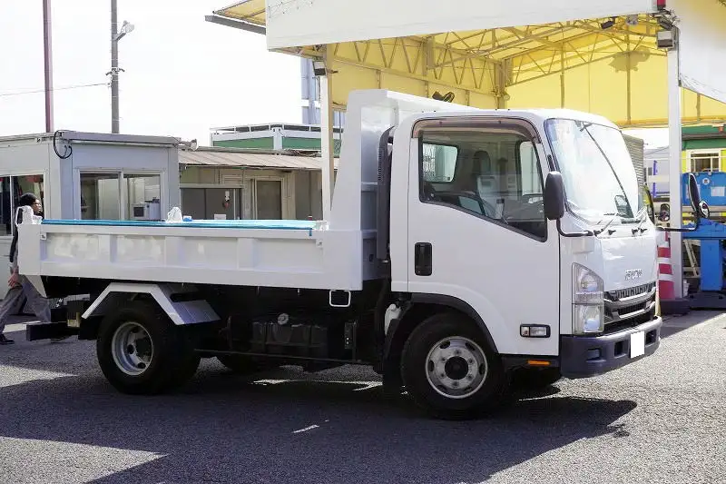 いすゞ エルフ 小型 ダンプ ローダー 強化の中古トラック画像2