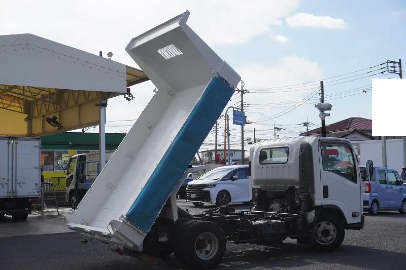 いすゞ エルフ 小型 ダンプ ローダー 強化の中古トラック画像5