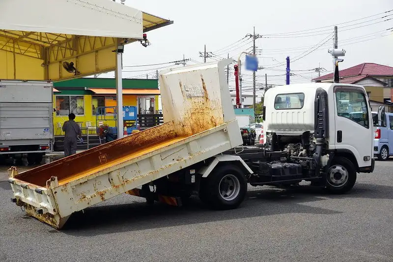 いすゞ エルフ 小型 ダンプ ローダー 強化の中古トラック画像5