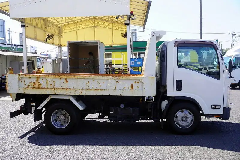 いすゞ エルフ 小型 ダンプ ローダー 強化の中古トラック画像2