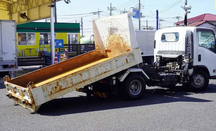 いすゞ エルフ 小型 ダンプ ローダー 強化の中古トラック画像5