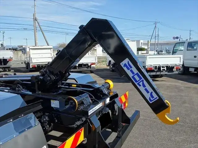 三菱 ファイター 中型/増トン アームロール クレーン付き ツインホイストの中古トラック画像8