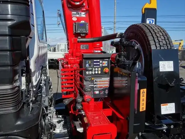 三菱 ファイター 中型/増トン アームロール クレーン付き ツインホイストの中古トラック画像10