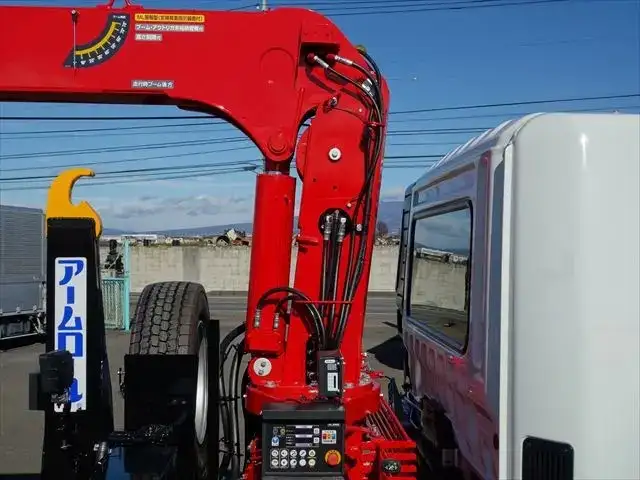 三菱 ファイター 中型/増トン アームロール クレーン付き ツインホイストの中古トラック画像9