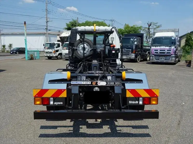 三菱 ファイター 中型/増トン アームロール ツインホイスト 2KG-FK72Fの中古トラック画像4