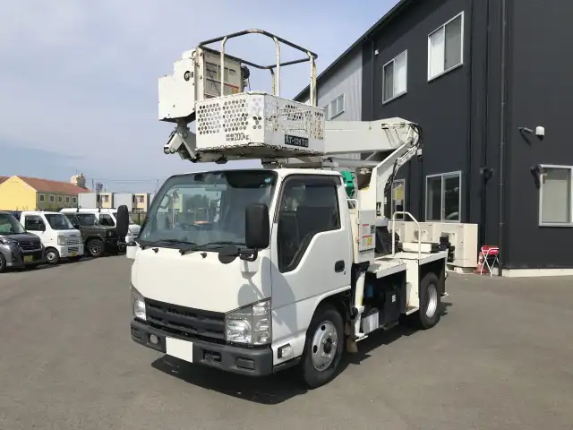 いすゞ エルフ 小型 高所・建柱車 高所作業車 TKG-NKR85AN の中古トラック【車両No.196930】