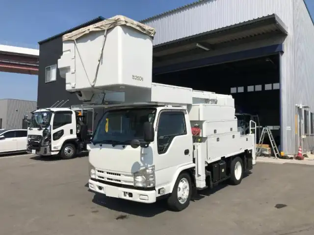 いすゞ エルフ 小型 高所・建柱車 高所作業車 PDG-NKR85YN の中古トラック【車両No.196938】
