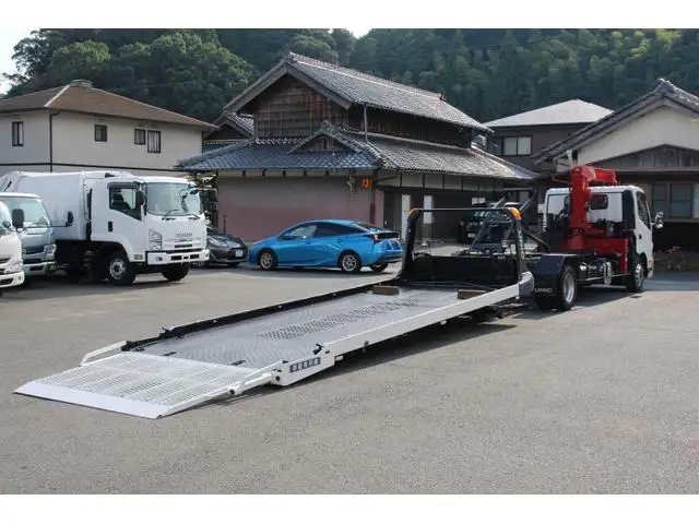 日野 デュトロ 小型 車両重機運搬 4段クレーン ラジコンの中古トラック画像6