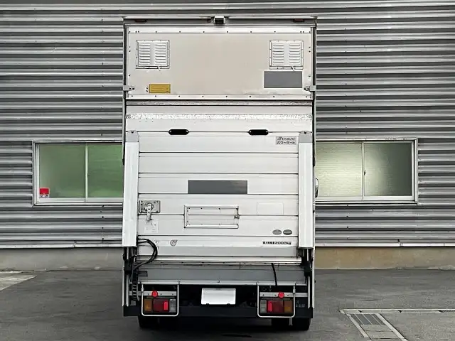 いすゞ エルフ 小型 アルミバン パワーゲート BKG-NPR85ANの中古トラック画像2