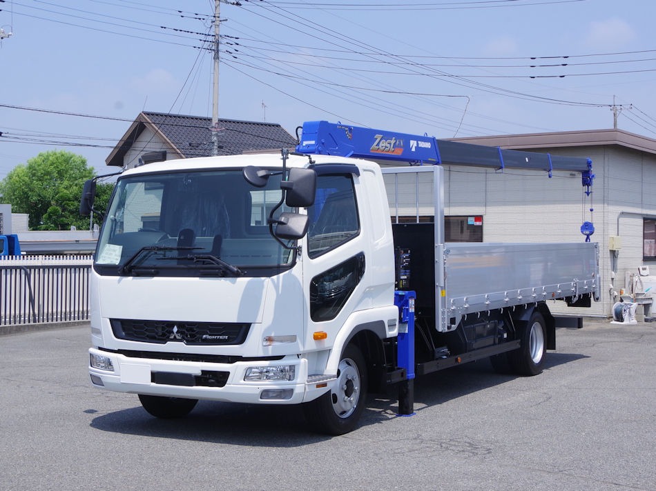 三菱 ファイター 中型/増トン クレーン付 ワイド