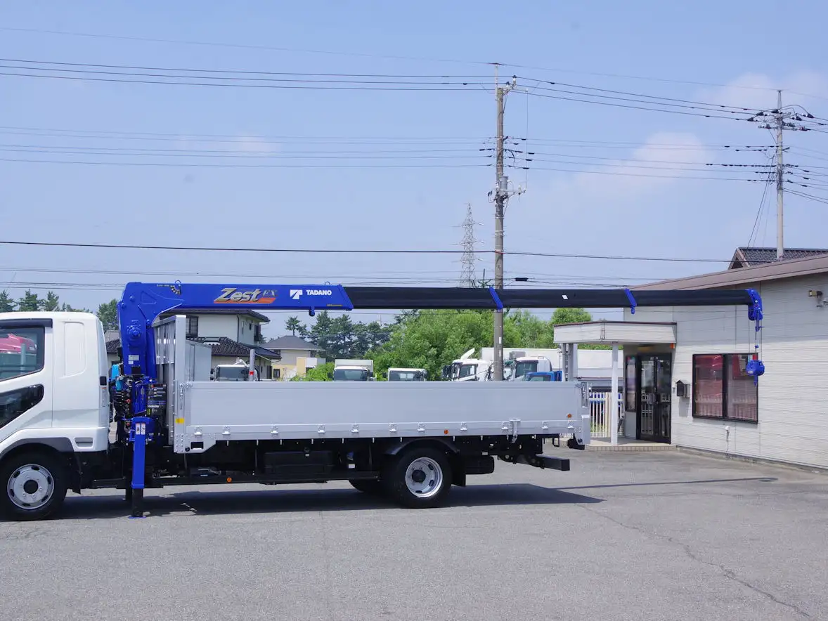 三菱 ファイター 中型/増トン クレーン付 アルミブロック 4段の中古トラック画像8
