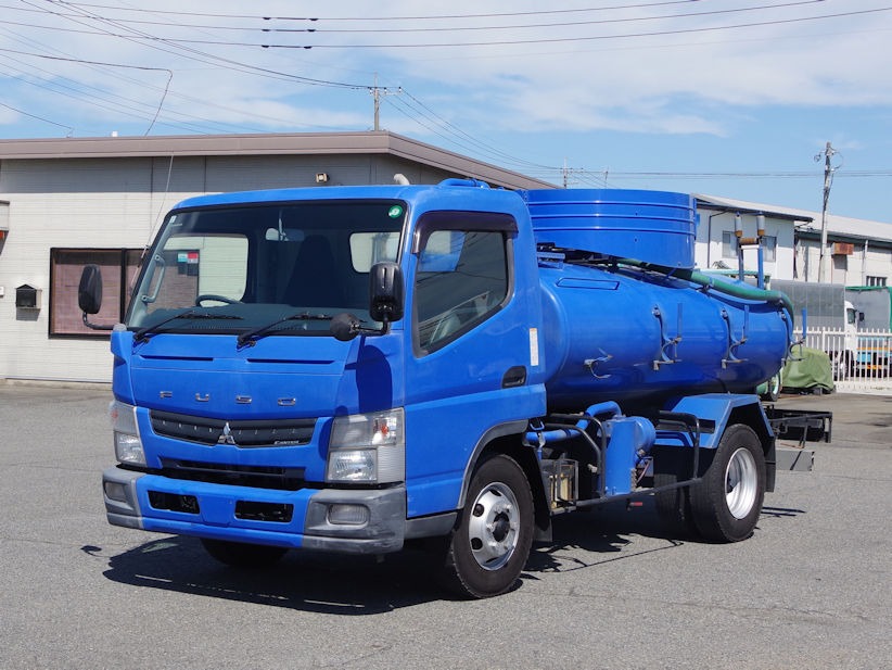 三菱 キャンター 小型 タンク車 バキューム