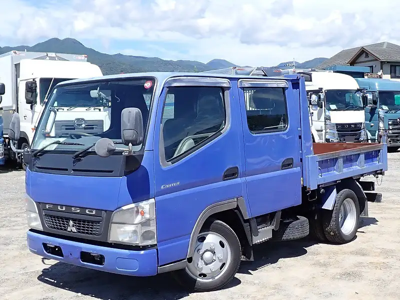 三菱 キャンター 小型 ダンプ Wキャブ BKG-FE71BD の中古トラック【車両No.196908】