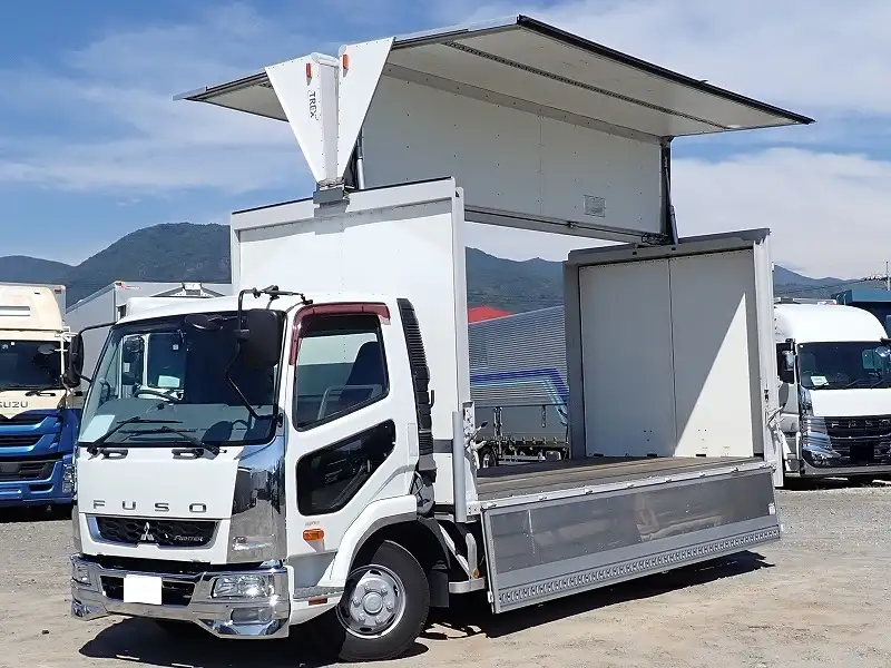 三菱 ファイター 中型/増トン ウイング ジョルダー TKG-FK71F の中古トラック【車両No.196914】