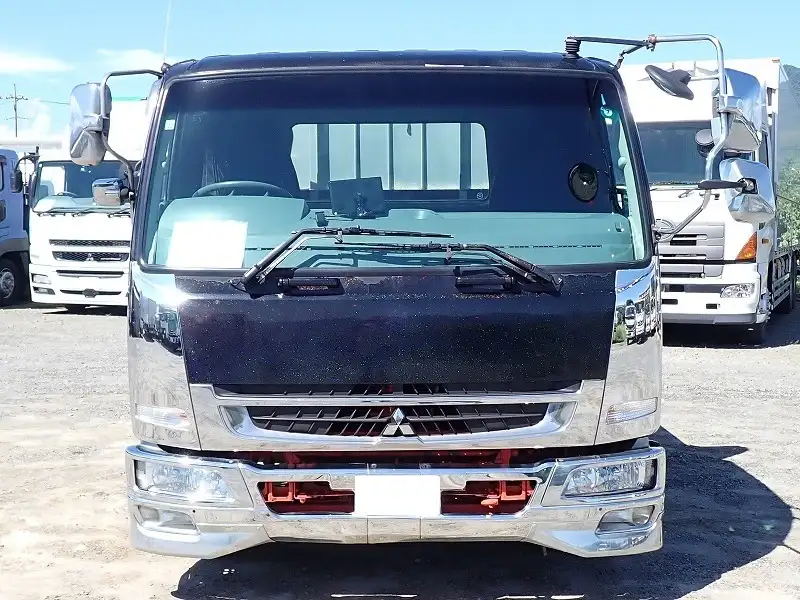 三菱 ファイター 中型/増トン 平ボディ 床鉄板 アルミブロックの中古トラック画像2