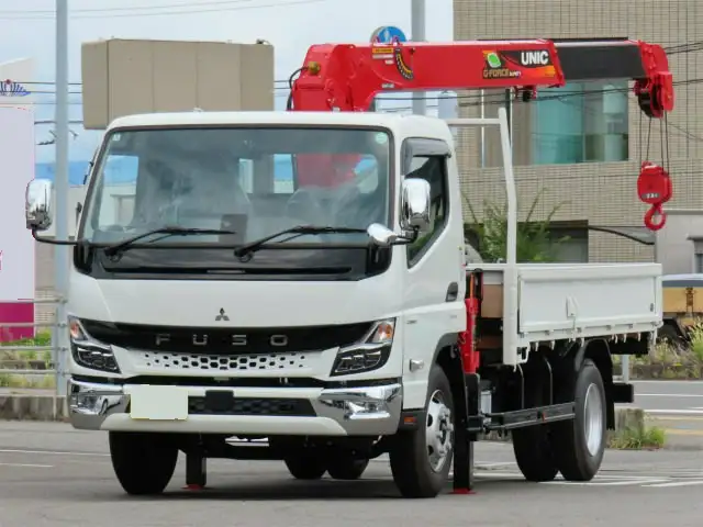 三菱 キャンター 小型 クレーン付 4段 ラジコン の中古トラック【車両No.196855】