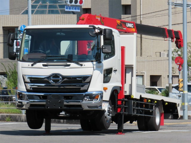 日野 レンジャー 中型/増トン 車両重機運搬 セルフローダー