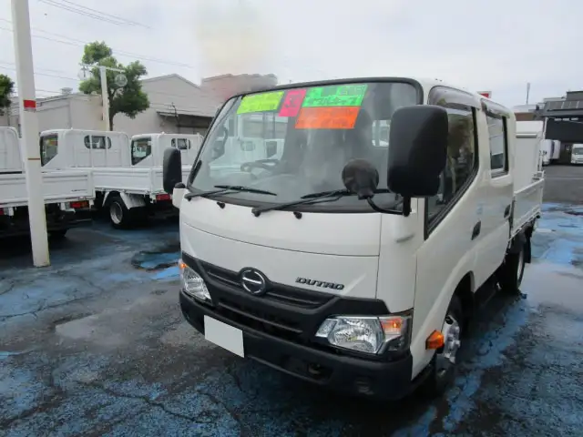日野 デュトロ 小型 平ボディ Wキャブ パワーゲート の中古トラック【車両No.197005】