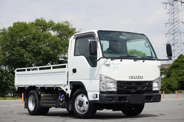 いすゞ エルフ 小型 平ボディ 2RG-NJS88A H31/R1の中古トラック画像2