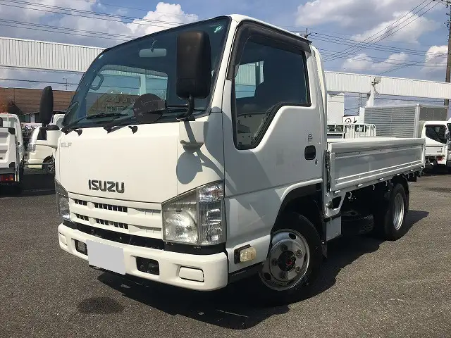 いすゞ エルフ 小型 平ボディ TKG-NJS85A H25 の中古トラック【車両No.197076】