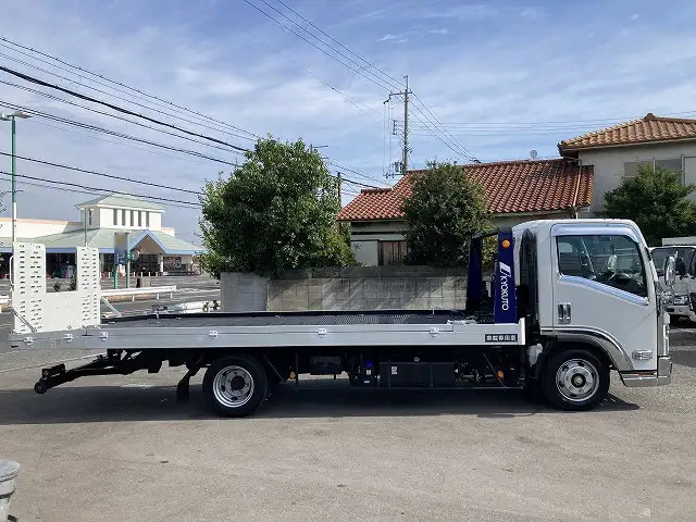 いすゞ エルフ 小型 車両重機運搬 ラジコン ウインチの中古トラック画像3