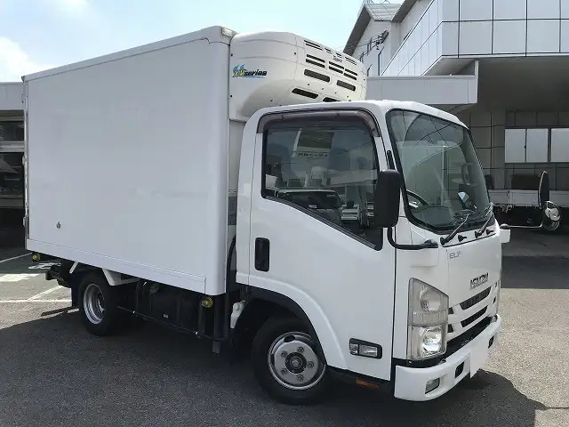 いすゞ エルフ 小型 冷凍冷蔵 低温 サイドドアの中古トラック画像2