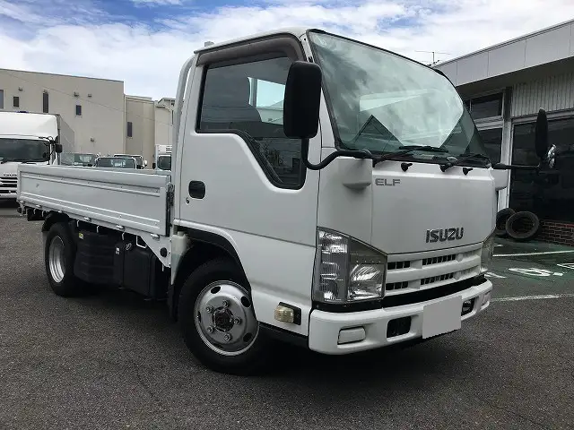 いすゞ エルフ 小型 平ボディ TKG-NJS85A H25の中古トラック画像2